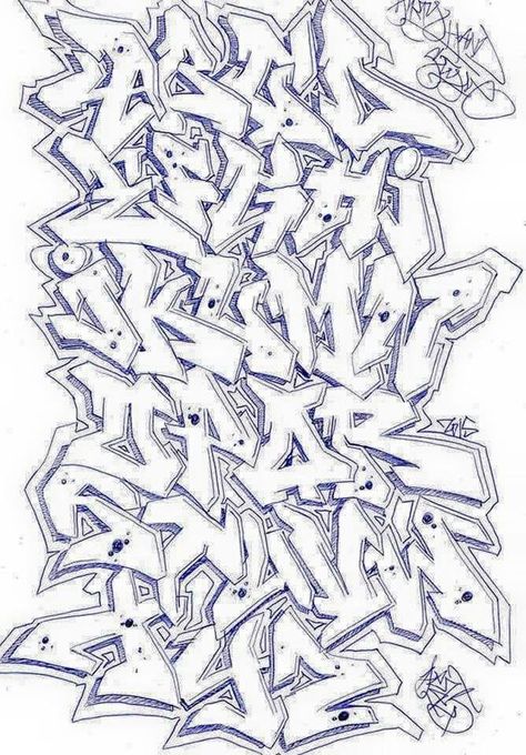 Graffitti, street art, names, letters, alphabet, paint, spray cans, markers, writing on walls, black books Graffitti Street, Art Names, Alfabet Font, Graffiti Lettering Alphabet, Graffiti Art Letters, Graffiti Wildstyle, Graffiti Text, Graff Art, Graffiti Words