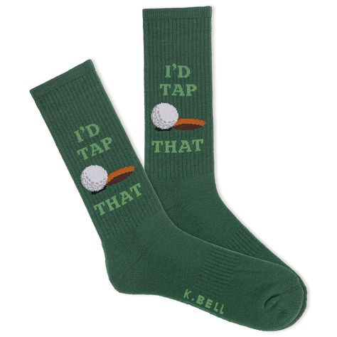 PRICES MAY VARY. 97% Polyester, 3% Spandex Imported Pull On closure Machine Wash UNMATCHED CRAFTSMANSHIP - K. Bell Feel Good Fashion - Gift him with timeless classics - Celebrated for unmatched craftsmanship, our socks seamlessly blend style and comfort, complemented by playful designs. Golf gifts for men, Golf Gifts - Liven up the sock collection with these fun, colorful and comfortable funny socks for Men featuring Golf Clubs, Golfing themed designs. ARCH SUPPORT- Experience the epitome of refined comfort as our socks gracefully marry arch support to deliver an unparalleled fit, enhanced stability, socks stay-in-place design and relief from foot arch fatigue. Durable, reinforced heel and toe socks with a reputation for standing the test of time. Cushioning in the footbed for comfort wher Funny Socks For Men, Golf Socks, Golf Gifts For Men, Toe Socks, Hole In One, Funny Socks, Golf Gifts, Under Pressure, Cool Socks