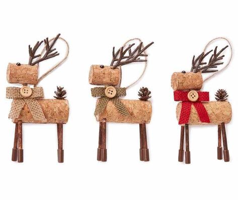 cork crafts I found a Cork Deer Ornaments, 3-Pack at Big Lots for less. Find more at cork crafts