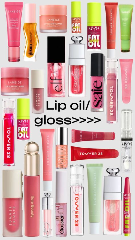 #lipoil#lippies#lipgloss#fyp#popular Lip Glosses Aesthetic, Lipgloss Recommendation, Lipgloss Aesthetic Lips, Popular Lip Products, Cheap Lip Products, Sephora Kids, Cheap Lipgloss, Lipgloss Ideas, Lip Oil Gloss