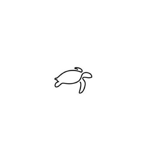 Simple Turtle Drawing, Biblical Tattoos, Cute Simple Tattoos, Turtle Tattoo Designs, Whale Tattoos, Turtle Drawing, Frog Tattoos, Music Tattoo Designs, Small Pretty Tattoos