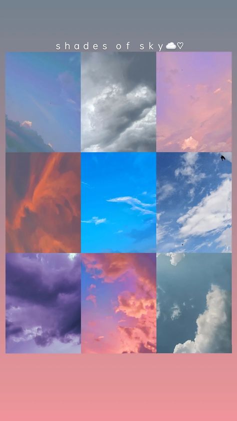 #sky#colour palette Sky Colour Palette, Sky Colour, Sky Pic, Clouds Aesthetic, Dog Movies, Moon Clouds, Theme Nature, Sky Photos, Sky Color