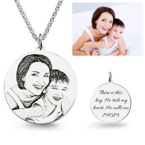 Buy Personalized Photo Necklace at GNN, Up to 40% Off Picture Necklace, Graduation Necklace, Engraved Pendant, Photo Keychain, Cadeau Photo, This Boy, Photo Necklace, Photo Pendant, Photo Engraving