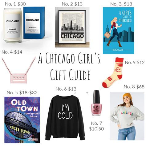 Here are some cute holiday gifts for every Chicago girl in your life! Everything is under $70 dollars and below and can be found online or in some Chicago boutiques! #chicago #chicagogifts #holidays Chicago Vacation, Cold Sweatshirt, Chicago Kids, Chicago Girls, Homesick Candles, Iowa Travel, Chicago Gifts, Girls Gift Guide, Kids Gift Guide