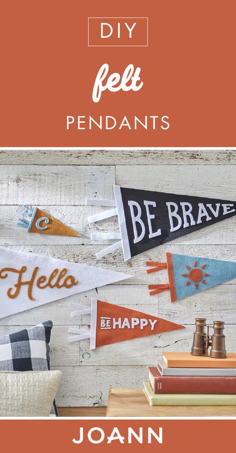 Diy Felt Name Pennant, Diy Team Pennant, Diy Felt Flag Banner, Diy College Pennant, Diy Camp Flag, How To Make Felt Pennants, Felt Pennants Diy, How To Make A Pennant Flag, Diy Felt Flag