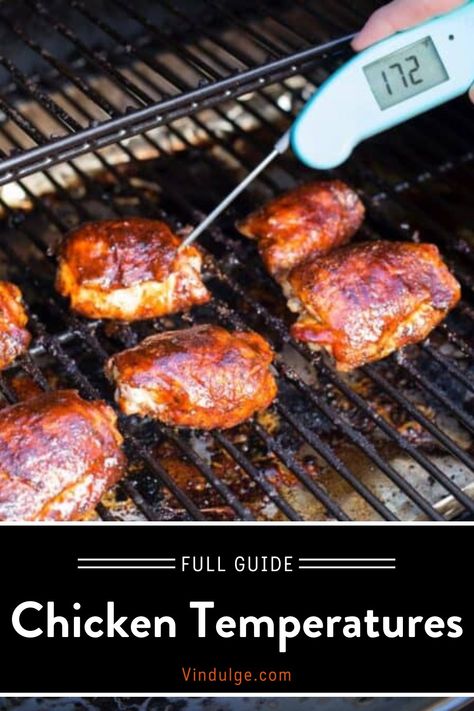 What Temperature Should Chicken Be Cooked To, Internal Temperature For Chicken, Chicken Done Temperature, Chicken Temperature Chart, Chicken Temperature When Done, Recipes On Grill, Temperature For Chicken, Recipes For Grill, Cooked Chicken Temperature