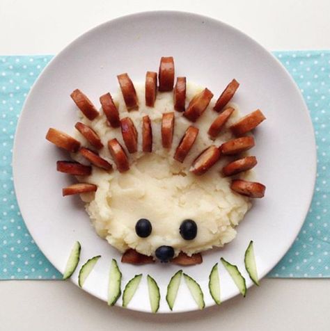 Food Is Good, Decorações Com Comidas, Food Art For Kids, Childrens Meals, Easy Food Art, Fun Kids Food, Dinners For Kids, Lunch Snacks, Breakfast For Kids