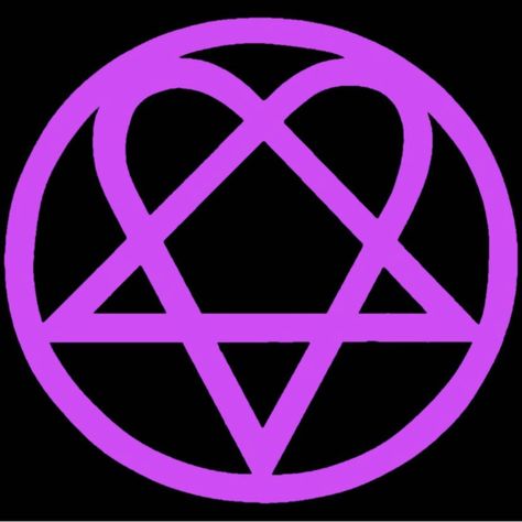 Heartagram Aesthetic, Cyber2k Aesthetic, Rappers Fashion, Trap Icon, Purple Goth Aesthetic, Gang Tattoos, Purple Goth, Purple Gothic, Ville Valo