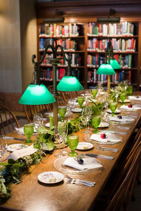 Boston Public Library- Venue Photography: Ned Jackson Photography - www.nedjackson.com  Read More: http://www.stylemepretty.com/2014/06/06/chic-boston-public-library-wedding/ Library Wedding Reception, Listening Bar, Boston Public Library Wedding, Public Library Wedding, Book Themed Wedding, Library Themes, Library Events, Library Wedding, Boston Public Library