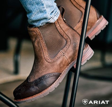 Wexford Boots Outfit, Ariat Wexford Boots Outfit, Ariat Boots Women's Outfit, Ariat Outfit Women, Ariat Boots Women's, Bohemian Boots, Ariat Boots, Brown Fits, Dinner With Friends