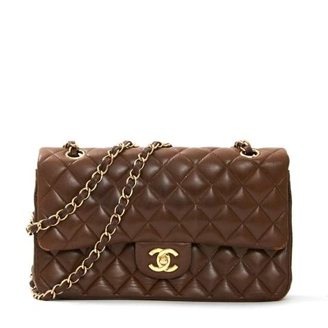 Brown Leather Handbag, Chocolate Girls, Chanel Shoulder Bag, Brown Leather Handbags, Brown Aesthetic, Chanel Handbags, Flap Bag, Vuitton Handbags, Louis Vuitton Handbags