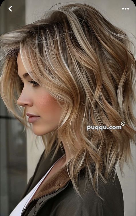 Long Hairstyles Blonde, Blonde And Caramel Highlights, Warm Blond, Layered Lob, Fall Blonde Hair Color, Fall Blonde Hair, Hair Tricks, Fall Blonde, Caramel Highlights