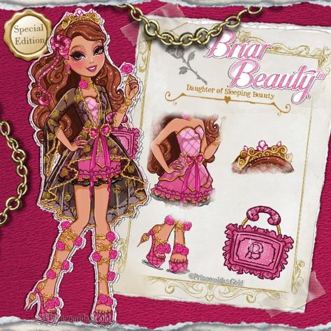 Ever After High Rebels, Element Project, Briar Beauty, Pixel Art Tutorial, Royal Outfits, Bratz Doll, Ever After High, High Art, Halloween Outfits