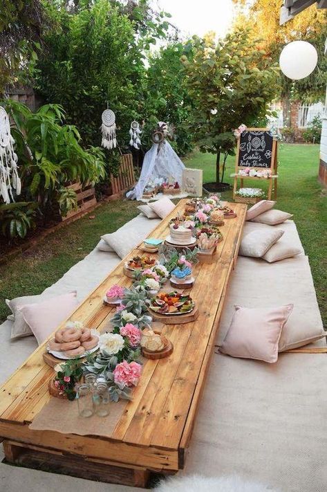 Boho birthday party