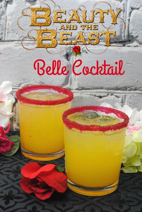 Disney Themed Drinks, Disney Alcoholic Drinks, Beauty And The Beast Wedding Theme, Disney Cocktails, Beauty And The Beast Birthday, Beauty And Beast Birthday, Disney Inspired Food, Beauty And Beast Wedding, Disney Drinks