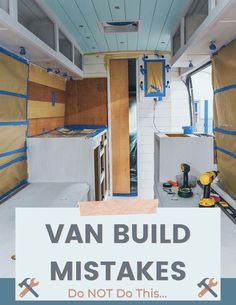 Even on my second van, I made mistakes during the van build. Let me share what I have learned and what I would NEVER do again in my next van conversion. Conversion Van, Van Conversion Interior, Campervan Life, Build A Camper Van, Van Ideas, Build A Camper, Van Build, Van Life Diy, Campervan Interior