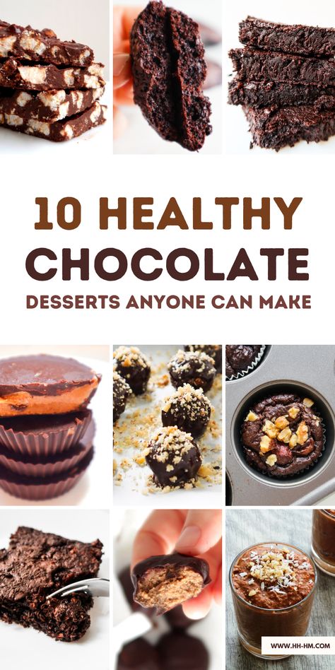 Healthy Chocolate Desserts No Bake, Healthy Snacks For Chocolate Craving, What To Eat When Craving Chocolate, Easy Chocolate Desserts With Cocoa Powder, Low Calorie Dark Chocolate Desserts, 100% Dark Chocolate Recipes, Healthy Desserts With Cocoa Powder, Coco Powder Recipes Healthy, Hu Chocolate Recipes