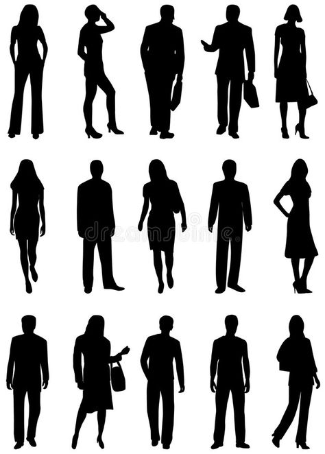 Black Human Figure Architecture, People Sihoullete, Silouttes Of People, People Sillhoute, People Sillouhette, Human Silhouette Drawing, Silhouette Art People, Shadows Of People, Silhouette Figures