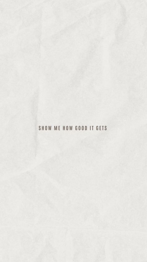 A simple white wallpaper with the words “show me how good it gets” for iPhone or any phone wallpaper Pastel Affirmation Wallpaper, Words Of Affirmation Aesthetic Wallpaper, Strong Mind Quotes Wallpaper, White Spiritual Wallpaper, Mindfullness Wallpaper Iphone, Show Me How Good It Can Get Affirmation, Subtle Motivation Wallpaper, Manifesting Iphone Wallpaper, Universe Show Me How Good It Gets Wallpaper