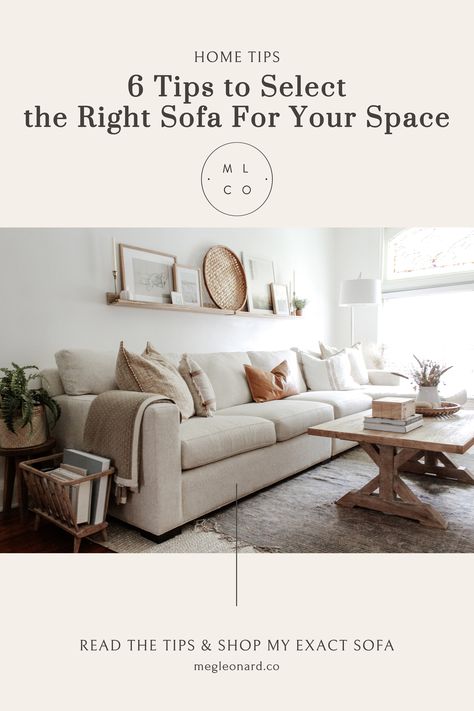 Oversized Sofa In Small Living Room, What Size Couch For Living Room, Corner Sofa In Narrow Living Room, Firm Sofa Living Rooms, Sofa Configuration Layout, Pair Of Sofas Living Room, Soft Couches Living Room, Neutral Living Room Sofa, Off White Sofas Living Room