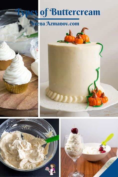 Different Types Of Buttercream, Types Of Buttercream, Different Buttercream, It Gets Easier, Homemade Fondant, Frosting Techniques, Diy Cake Decorating, Delicious Cake Recipes, Cake Business