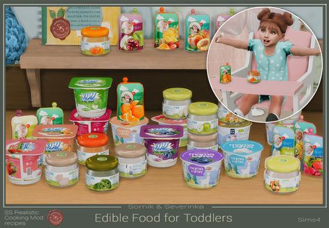 Sims 4 Infant Functional, Sims 4 Functional Food Cc, Sims 4 Infant Functional Cc, Functional Food Sims 4, Functional Infant Cc Sims 4, Sims Functional Cc, Sims 4 Cc Infant Furniture Functional, Somik Severinka, Sims4 Functional Cc