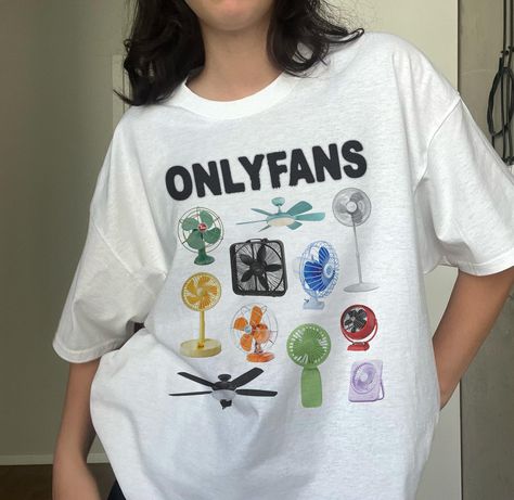 Welcome to my shop! ✨ /ᐠ - ˕ -マ Stand out with our ONLYFANS Cursed T-Shirt! This funny Y2K tee merges ironic Twitter memes with Weirdcore TikTok vibes, perfect for GenZ trendsetters. Embrace the quirky 90s graphic style! PRODUCT INFORMATION: ── ⋅ ⋅ ── ✩ ── ⋅ ⋅ ── ・❥・ Made with 100%, heavy US cotton that feels soft to the touch and a great choice for any season. ・❥・ No side seams mean there are no itchy interruptions under the arms. ・❥・ All t-shirts come with pearlized, tear-away labels for total comfort and a scratch-free experience. ・❥・ Made using ethically grown and harvested US cotton.  ・❥・This blank tee is certified by Oeko-Tex for safety and quality assurance. 📢  IMPORTANT  📢 In order to keep the print at its high quality, it is recommended to wash the shirt inside out. SIZES OFFERE Weird T Shirts Funny, Embarrassing Tshirts, Meme Shirts Graphic Tees, Shirts That Go Hard, Shirt Designs Aesthetic, Cursed Shirts, Weirdcore Fashion, Quirky Shirts, Ironic Shirts