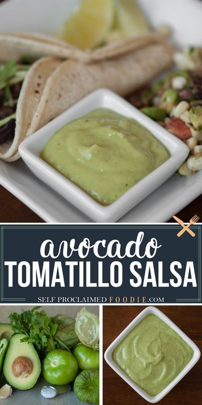 Green Salsa Recipe Tomatillos, Fresh Tacos, Avocado Tomatillo Salsa, Green Salsa Recipe, Tomatillo Recipes, Pancake Dippers, Salsa Ranchera, Tomatillo Salsa Verde, Mexican Salsa Recipes