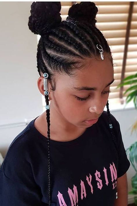 Little Girls Hairstyles Hairstyles For 7 Year Girl Black, Bantu Knots Hairstyles Kids, Young Black Girls Hairstyles, Preteen Hairstyles Black Hair, Pre Teen Hairstyles, Pre Teen Hairstyles Black, Free Hand Hairstyles, Quick Styles, Teen Hair