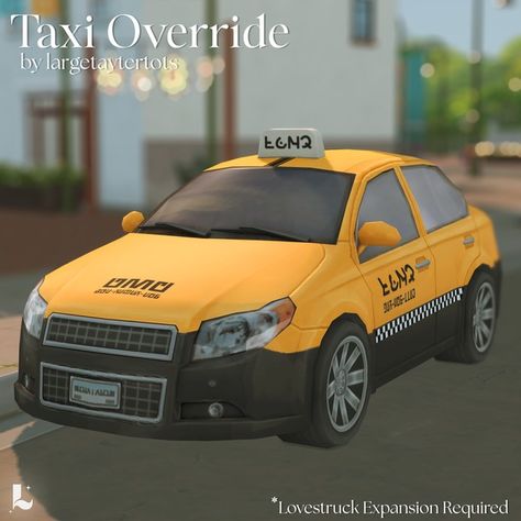 Taxi Override by LargeTayterTots | Patreon Sims 4 World Map Replacements, Phone Override Sims 4, Override Sims 4, Sims 4 Overrides, Sims 4 Urban, Movie Map, Sims 4 Cas Background, Sims 4 Tsr, The Sims 4 Pc