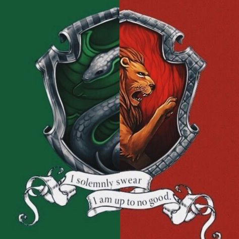 I'm a gryffindor and slytheirn rising.💚❤️💚❤️ Gryffindor X Slytherin, Slytherin X Gryffindor, Slytherin And Gryffindor, Gryffindor And Slytherin, Harry Potter Portraits, Slytherin Gryffindor, Gryffindor Aesthetic, Gryffindor Slytherin, Harry Potter Poster