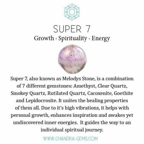 Super Seven Crystal, Crystal Guide, Crystals Healing Properties, Spiritual Crystals, Gemstone Meanings, Crystals Stones, Crystal Therapy, Meditation Crystals, Crystal Healing Stones