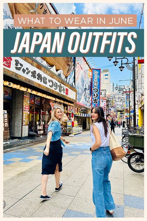 Japan Outfits - What to Wear in June What To Wear In Japan In June, Tokyo Outfits Summer, Outfits In Japan, Japan In June, Japan Outfit Summer, Japan Summer Outfit, What To Wear In Japan, Tokyo Outfits, Japan Outfits