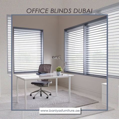 #office #officedecor #officeblinds #officeblind #theofficeblinddate #custom #custommade #custommadefurnitureph #dubai #uae #baniyasfurniture #interiordesigndubai #interiordesigners #homedecor #homeimprovement #homestyle #interiordesign #home #furniture #forsale #design #realestate #technology #property #luxury #architecture #art Best Window Coverings, Calm Environment, Office Blinds, Dubai United Arab Emirates, Best Windows, Stylish Office, Improve Focus, Dubai Abu Dhabi, Office Environment