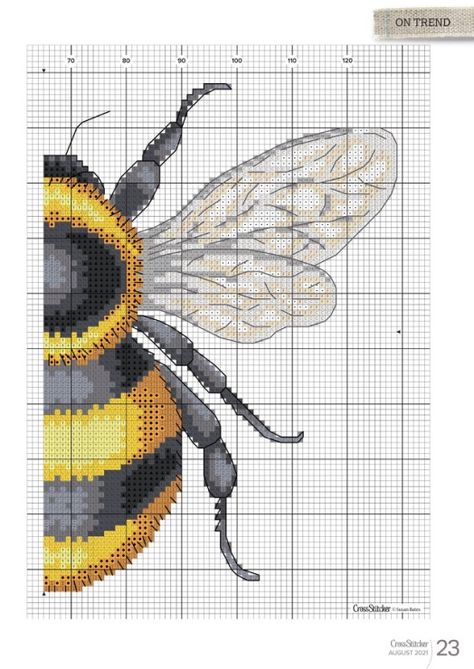 Cross Stitch Bee, Bee Ideas, Big Bee, Animal Cross Stitch Patterns, Pola Kristik, Beaded Cross Stitch, Cross Stitch Pictures, Bee Crafts, Diy Cross Stitch