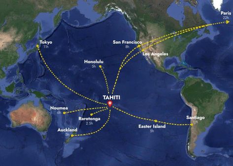 French Polynesia Map, Tuamotu Islands, French Polynesian Islands, Air Tahiti, Tahiti Nui, Tahiti French Polynesia, Marquesas Islands, Cruise Planning, Easter Island