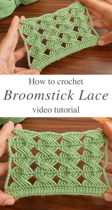 Broomstick Lace Variation: Exploring the Elegance of Crochet - CrochetBeja Broomstick Crochet, Unusual Crochet, Broomstick Lace Crochet, Crochet Cowls, Broomstick Lace, Large Knitting, Crafts Crochet, Crochet Pillow Cover, Pineapple Crochet