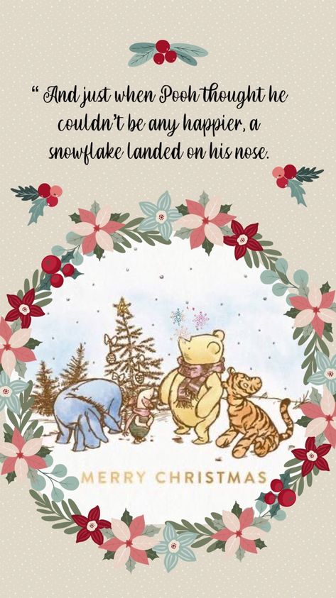 Pooh And Piglet Quotes, Winnie The Pooh Decor, Pooh Pictures, Christmas Wallpaper Iphone Cute, Pooh Christmas, Winnie The Pooh Pictures, Winnie The Pooh Christmas, Cute Winnie The Pooh, Winnie The Pooh Quotes