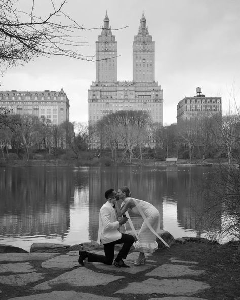 nyc engagement photoshoot • Instagram New York City Proposal, Engagement Photos Central Park, New York Proposal, Nyc Proposal, Central Park Engagement Photos, Proposal Day, Nyc Engagement Photos, Engagement Photos Nyc, Nyc Streets