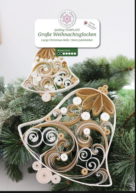 Quilling Patterns Christmas, Free Quilling Patterns, Diy Christmas Snowflakes, Christmas Quilling, Paper Quilling For Beginners, Paper Quilling Flowers, Paper Quilling Cards, Origami And Quilling, Quilling Work