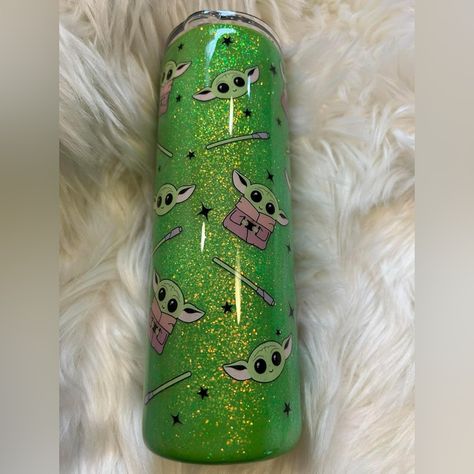 20’oz Stainless Steel Double Walled Epoxied/Glittered Tumbler Hot/Cold New-Never Used Character Tumbler Cups, Fun Tumbler Sayings, Army Tumbler Ideas, Hulk Tumbler, Peekaboo Tumbler, Cup Inspiration, Epoxy Tumbler, Epoxy Tumblers, Glitter Tumbler Cups