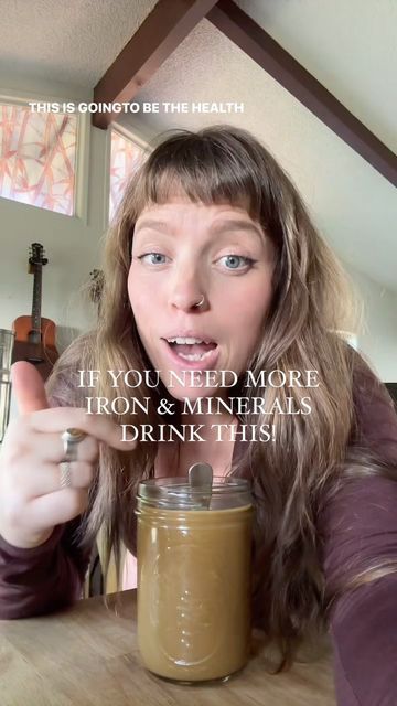 Rebekah Faith Moyer on Instagram: "I’m increasingly eating like a pilgrim woman but honestly something had to fuel their mass traipsing across the continent and I’m guessing it was molasses… . . . #adrenalcocktail #adrenalhealth #ironrichfoods #healthybeverages" Blackstrap Molasses Drink, Black Strap Molasses Drink, Molasses Drink Recipes, Black Strap Molasses Benefits, Black Strap Molasses Recipes, Molasses Drink, Blackstrap Molasses Benefits, Molasses Benefits, Blackstrap Molasses Recipes