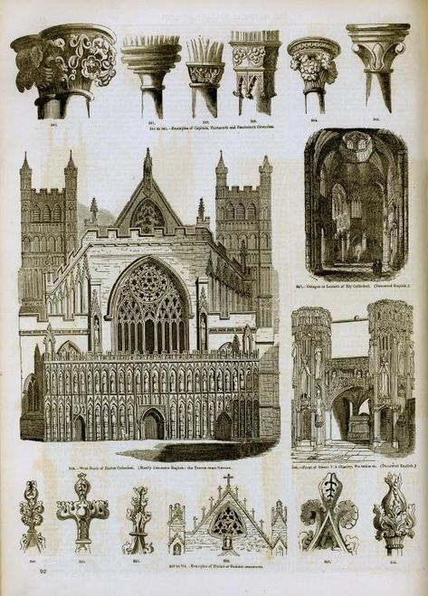 Gothic Architecture Interior, Gothic Architecture Drawing, English Gothic, Architectural Ornamentation, Gothic Revival Architecture, Gothic Cathedrals, Cathedral Architecture, Gothic Church, Architecture Images