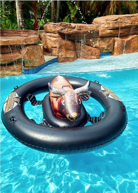 Fun for everyone with 5 heavy duty handles! Durable, supports up to 220lbs. Easy to inflate + a repair patch! Cute Pool Floats, Giant Pool Floats, Texas Pools, Summer Shopping List, Blow Up Pool, Pool Floaties, Pool Rafts, Swimming Pool Floats, Inflatable Pool Floats