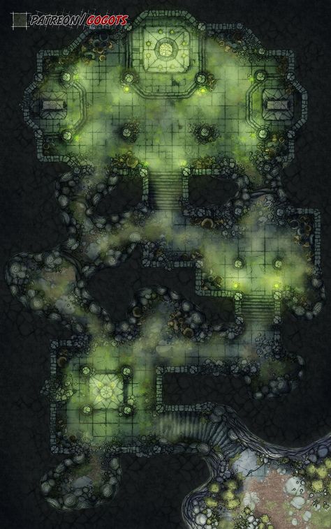 Dungeon Layout, Dnd Dungeon Maps, Snow Map, Dnd Dungeon, Dnd Druid, Dnd Backgrounds, Fantasy City Map, Dnd World Map, Map Making