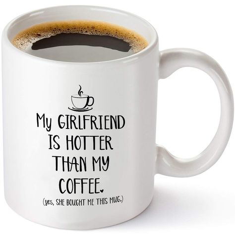 Funny Boyfriend Gifts, Funny Boyfriend, Coffee Funny, Christmas Gifts For Boyfriend, Best Boyfriend, Boyfriend Humor, Unique Valentines