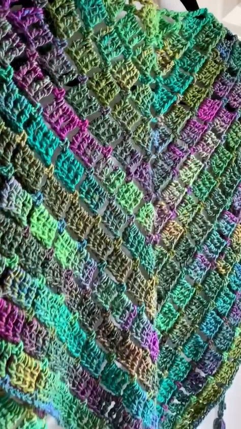 Have you made your Fall shawl yet? The rich jewel tones and swirling colors of this Roll With It Melange colorway is perfect! Let your imagination go wild!😍 Grab the Block Stitch Shawl pattern by Crafty Kitty: https://etsy.me/3P8QyZG Shop the yarn: https://bit.ly/3sF43ZM | Red Heart Yarns | Red Heart Yarns · Original audio Red Heart Roll With It Melange Patterns, Red Heart Roll With It Melange Crochet Patterns, Roll With It Melange Yarn Patterns, Fall Shawl, Diy Foundation, Block Stitch, Rich Jewel Tones, Sparkle Yarn, Red Heart Yarn