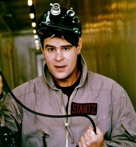 Dan Aykroyd Ghostbusters, Female Ghostbusters, Ray Stantz, Ghostbusters Theme, Original Ghostbusters, 80s Actors, Dan Aykroyd, Ghostbusters 1984, The Real Ghostbusters