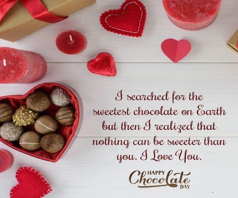 Happy Chocolate Day My Love, Status Pictures, Chocolate Day Images, National Chocolate Day, V Quote, Happy Propose Day, Happy Chocolate Day, 2023 Images, Teddy Day