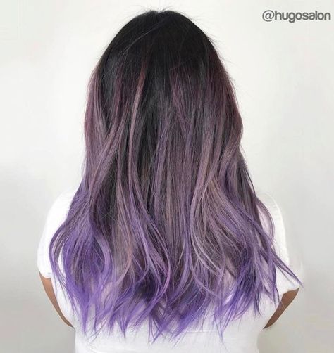 20 Purple Balayage Ideas from Subtle to Vibrant Violet Hair Colors, Purple Balayage, Purple Ombre Hair, Violet Hair, Purple Highlights, Lavender Hair, Hair Color Purple, Ash Brown, Ombre Hair Color